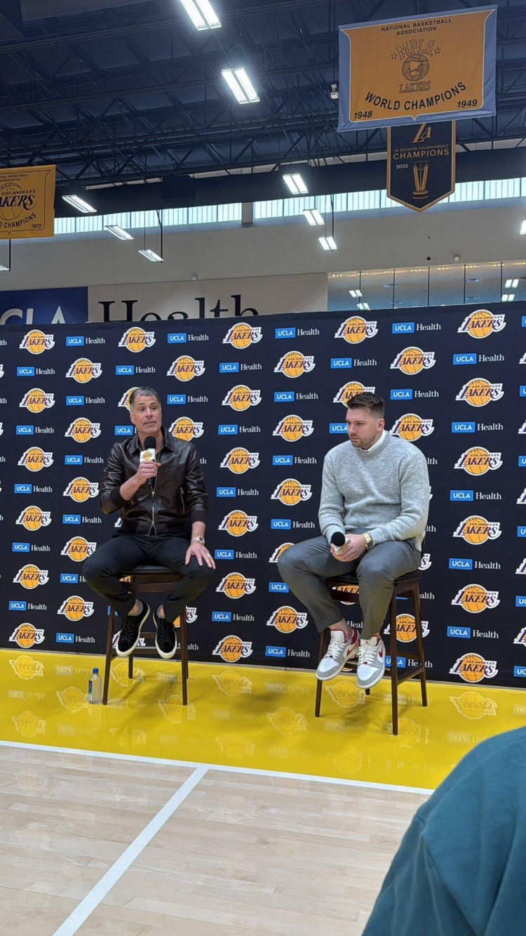  佩林卡发布会：东契奇加盟湖人是NBA历史上的一个地震级时刻